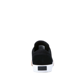 Supra Womens CHINO Black/White/Gum Low Top Shoes | CA-14920